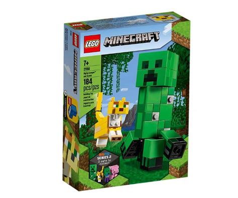 Lego Minecraft Ve K Fig Rka Creeper A Ocelot Stavebnica