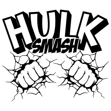 Hulk Punch Clipart