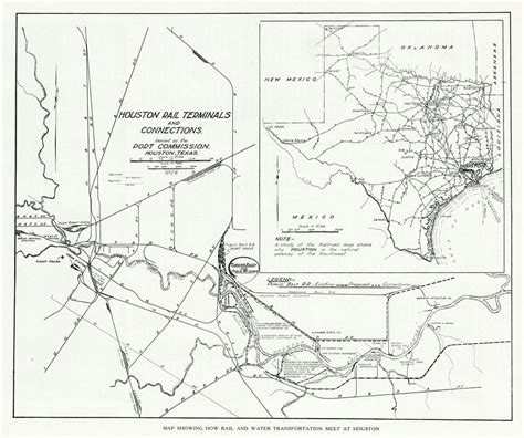 Texas Railroad System Maps