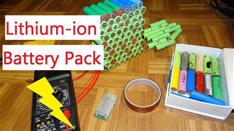 How To Build A Lithium Ion Battery Pack Custom Diy Pack Youtube