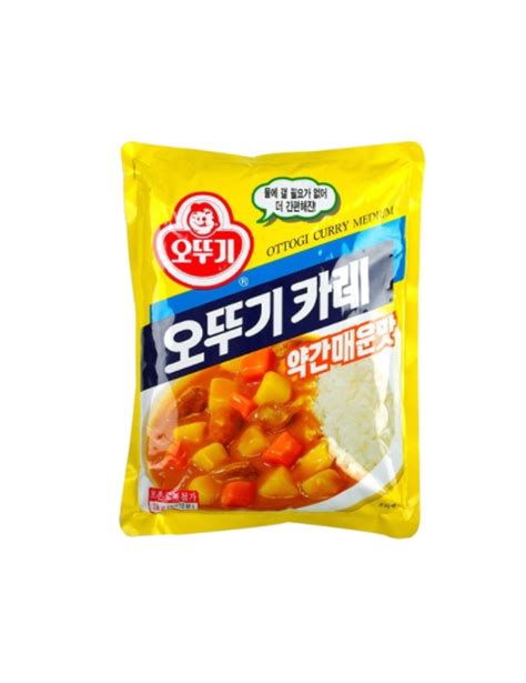 Curry Powder Ottogi Medium 1kg 오뚜기 카레 약간 매운맛 1kg K Mart