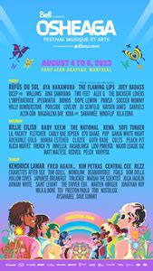 OSHEAGA Unveils Its 2023 Lineup