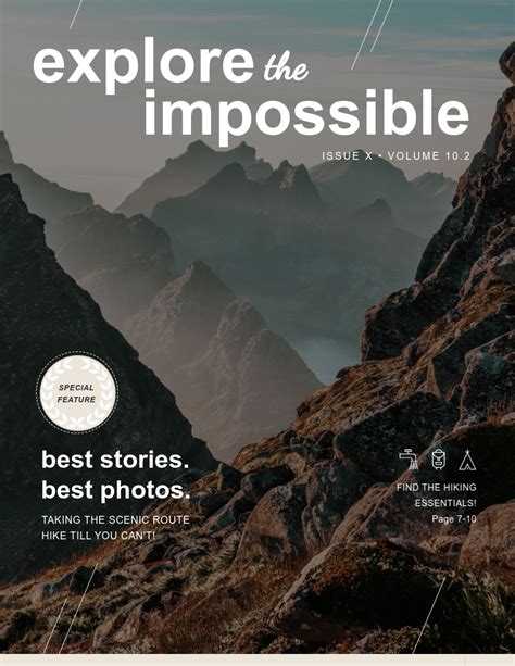 Free Magazine Cover Templates to Customize | Visme