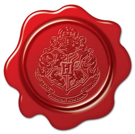 Hogwarts Seal Png Hogwarts Letter Seal Png Free Transparent Clipart