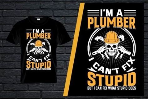 Plumber T Shirt Design Graphic By Ns Yeasmin · Creative Fabrica