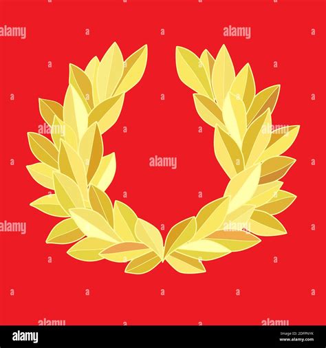 Laurel Wreath Gold High Resolution Stock Photography And Images Alamy