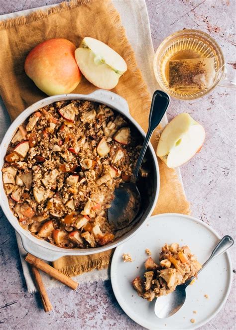 Gebakken Havermout Met Appel Baked Oats Uit Paulines Keuken