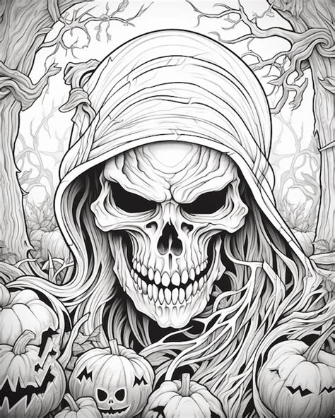 30,000+ Halloween Skull Drawing Pictures