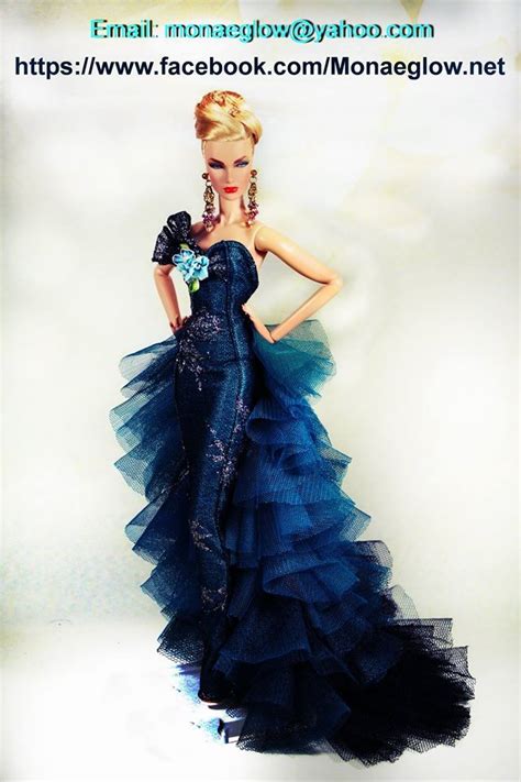 Monaeglow Outfits For Fashion Royalty FR2 Model Muse Barbie Glam