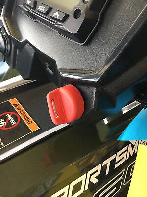 Automotive Red Silicone Rubber Ignition Key Cover All Polaris Ranger