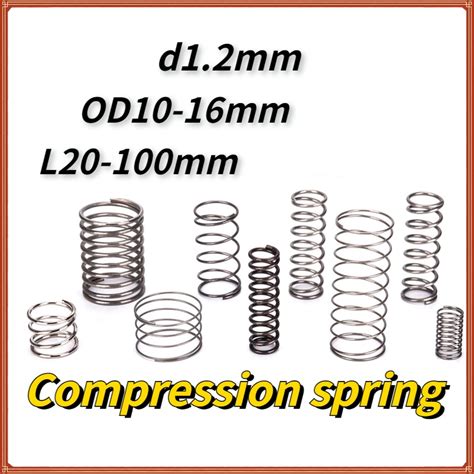 Xnywire Diameter Mm Compression Spring Sus Stainless Steel