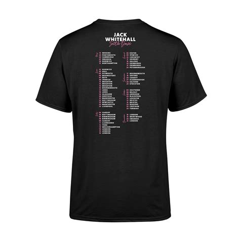 Settle Down Tour T Shirt The Jack Whitehall Official Store