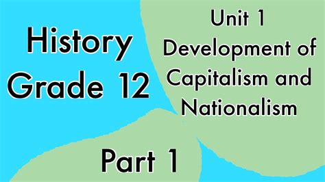 Grade 12 History Unit 1 Part 1 By Afan Oromo New Curriculum Youtube