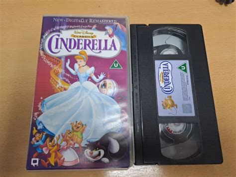 CINDERELLA WALT DISNEY Classics VHS Video Cassette Tape 4 99