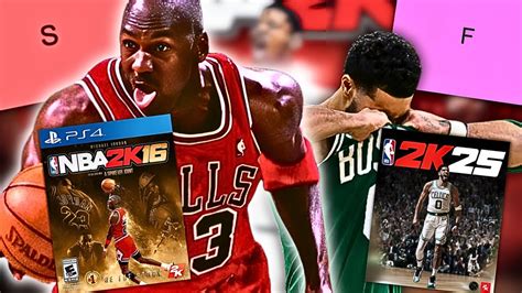 Ranking Every Nba 2k Cover Ever Youtube