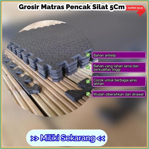 Grosir Matras Pencak Silat 5cm Eva Mat Tebal Medium