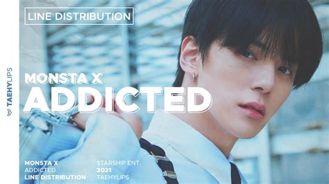 MONSTA X 몬스타엑스 Addicted Line Distribution YouTube