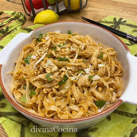 Receta de pad thai qué es y cómo prepararlo Divina Cocina