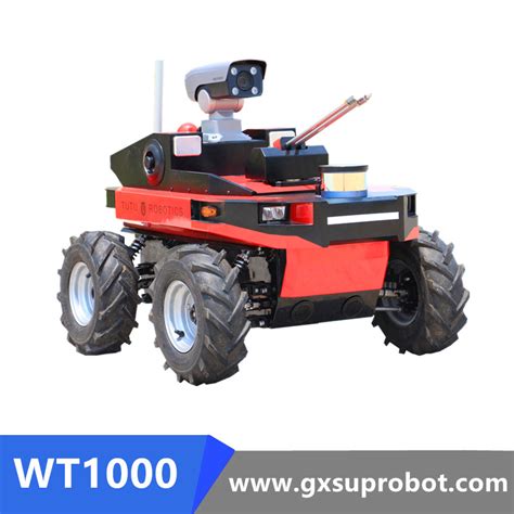 Autonomous Outdoor Security Patrol Robot from China manufacturer - Guoxing