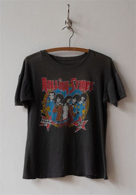 1978 Vintage Rolling Stones Tour T Shirt Rolling Stones Tour Rolling