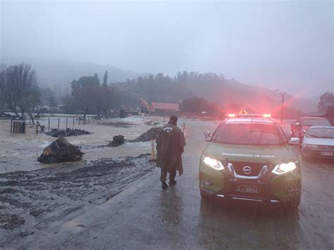 Alerta roja para Región de Ñuble y Maule Tendencias Hoy Chile