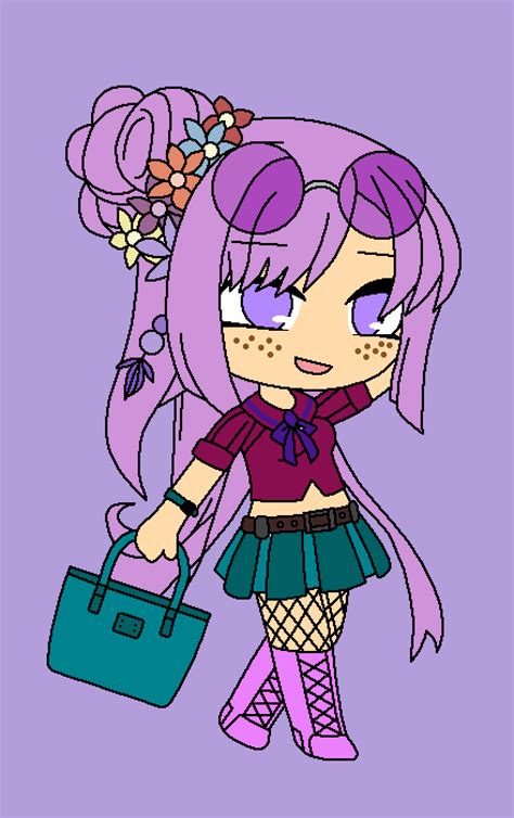 Pixilart Cute Gacha Girl Base Edit By M Life