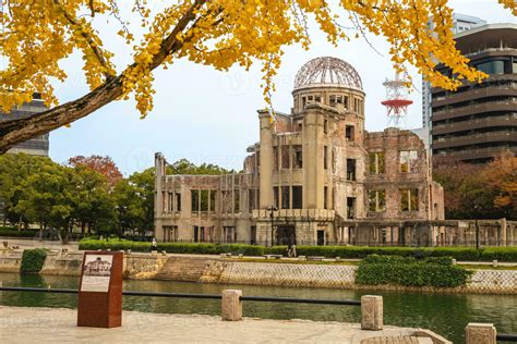 Genbaku Dome Of Hiroshima Peace Memorial In Hiroshima Japan 32079927