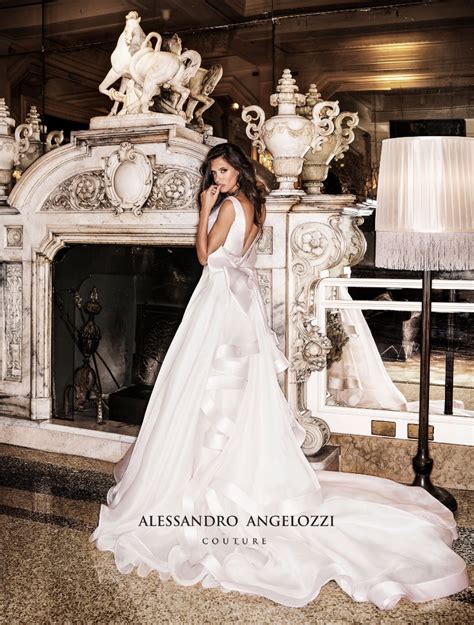 Bianca Balti Alessandro Angelozzi Couture Bridal Dresses