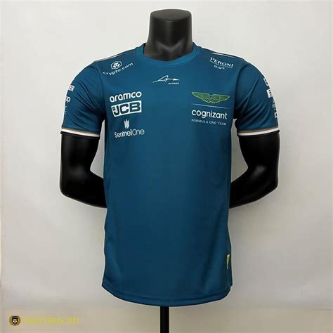 Футболка Формула-1 «F1» 2022 Aston Martin цвет синий ⚽️ Купить от 2 490 ...