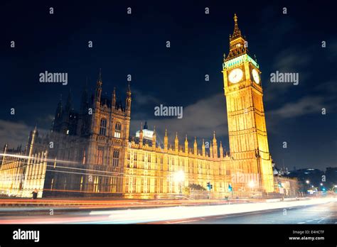 House of Parliament at night, London Stock Photo - Alamy