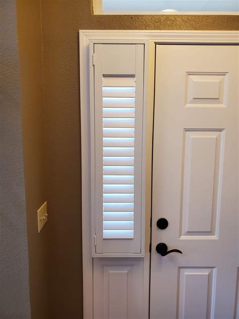 Sidelight Shutters And The Details That Matter For A Sparks Client