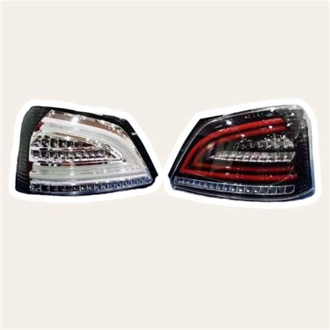 Vios NCP93 2007 2013 TAIL LAMP Albino Smoke JDM Auto Accessories On