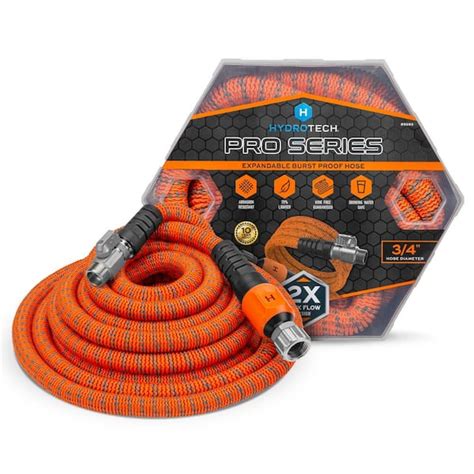 Hydrotech Proseries Expandable 3 4 In Diameter X 75 Ft Burst Proof