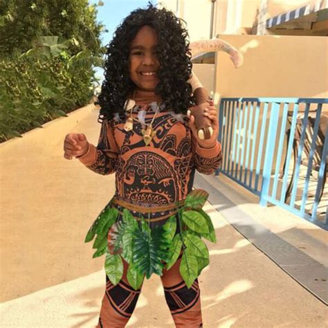 Moana Maui Costume Boysman Halloween Cosplay Tattoo Shirt And Pants