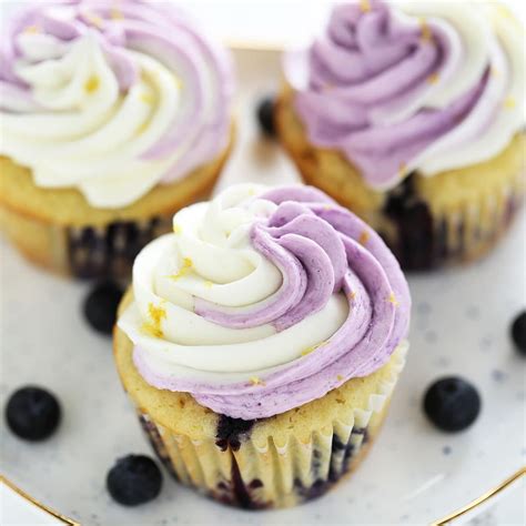 Lemon Blueberry Cupcakes Handle The Heat