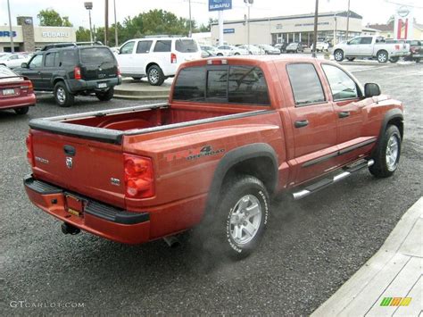 2008 Sunburst Orange Pearl Dodge Dakota Trx Crew Cab 4x4 18922085