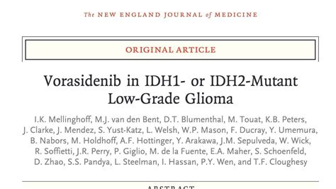 Vorasidenib A Potential Breakthrough In The Treatment Of Idh Or Idh