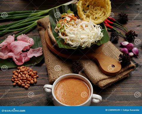 Asinan Betawi Or Traditional Food From Indonesia Made From Mix