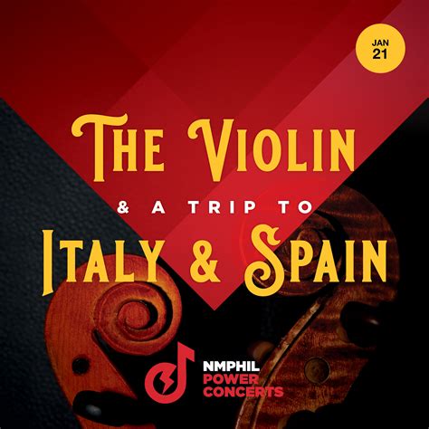 Power Concert: The Violin & a Trip to Italy & Spain / January 21, 2024 ...