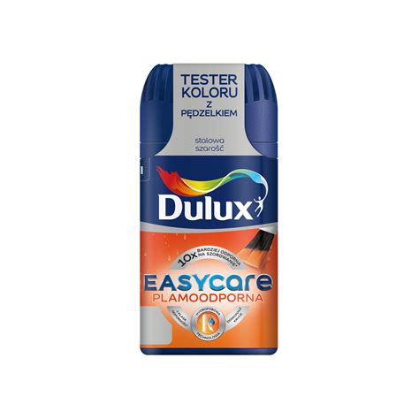 Tester Farba Lateksowa Dulux Easycare Stalowa Szaro L