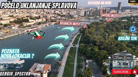 Počelo uklanjanje splavova kod Brankovog mosta Beograd na vodi i