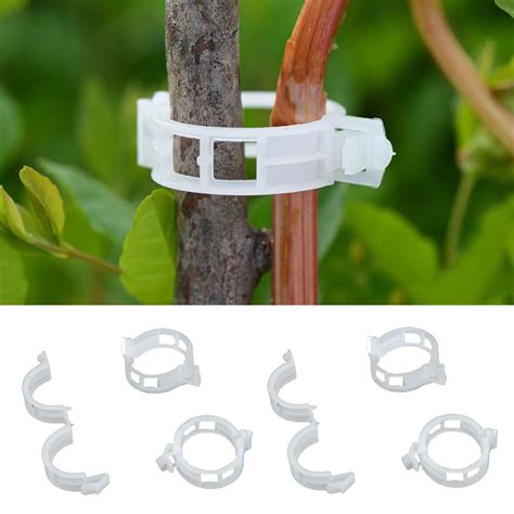 Tomato Clips Garden 50pcs 23mm Plant Support Clips For Plants