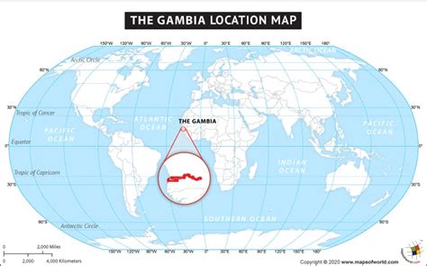 Gambia Map Map Of Gambia Collection Of Gambia Maps