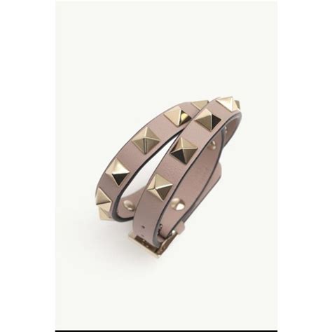 Jual VLNTIN0 Double Strap Bracelet Nude P45 Shopee Indonesia