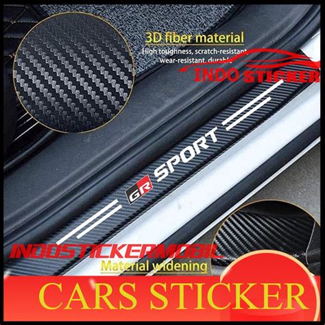 Jual Paket Sillplate Carbon D Gr Sport Raize Stiker Carbon D