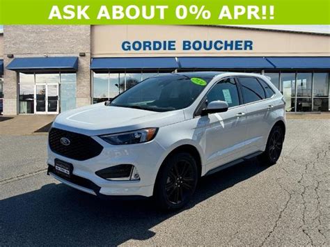 New 2024 Ford Edge St Line 4d Sport Utility In Janesville 24fe0053 Gordie Boucher Ford