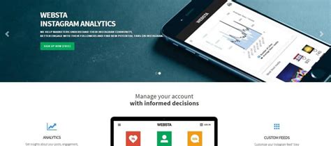 Statistiche E Analytics Per Instagram Websta Tool Per Startup