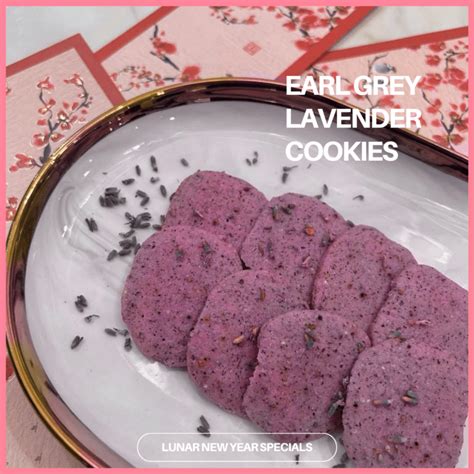 Earl Grey Lavender Cookies Opera Haus