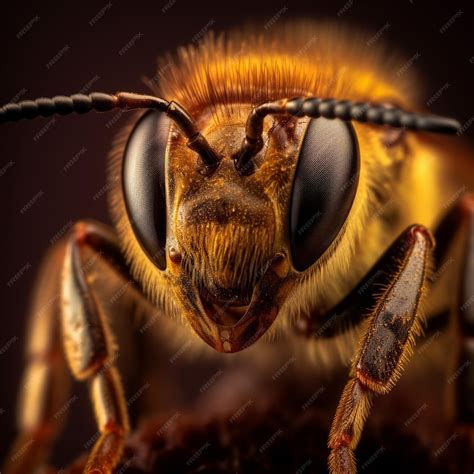 Premium Photo | A bee eyes photo