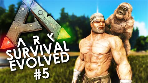 ARK Survival Evolved Episode 5 Taming A Mesopithecus YouTube